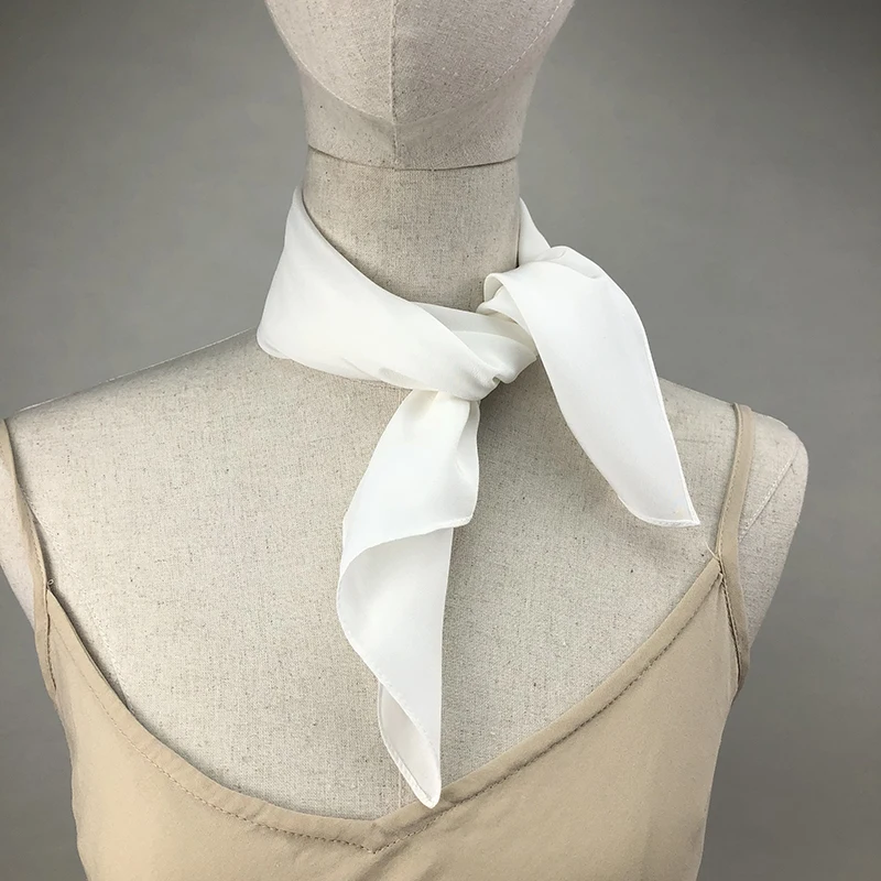 Silk Scarf Square - Новый женский шелковый шарф с квадратным