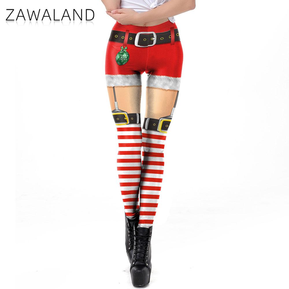 Zawaland Рождественские леггин – обзор и цена Women'S Red Accessories
