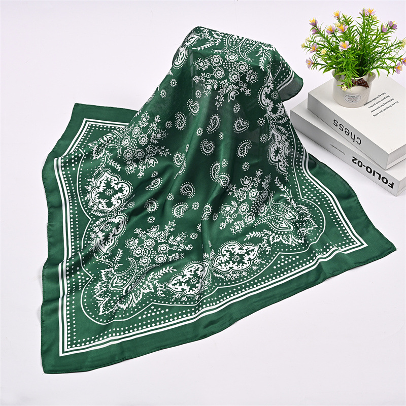 Атласные квадратные платки Syh – обзор и цена Silk Scarf Square